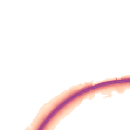 Night-time road noise heatmap for HR8 1PW