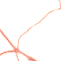 Night-time road noise heatmap for HR8 2HE