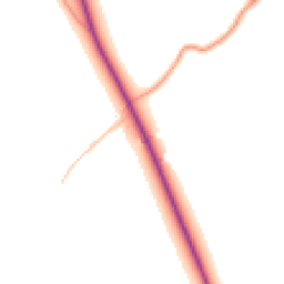 Daytime road noise heatmap for HR8 2JZ