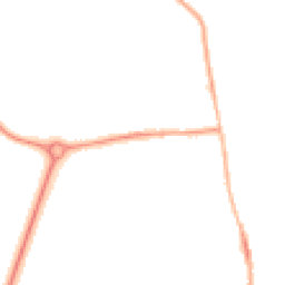 Night-time road noise heatmap for HR8 2PW