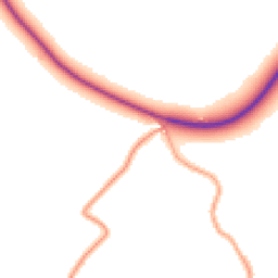 Daytime road noise heatmap for HR8 2RB