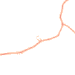 Daytime road noise heatmap for HR8 2TH