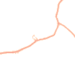 Daytime road noise heatmap for HR8 2TJ