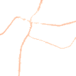 Night-time road noise heatmap for HR9 5AE