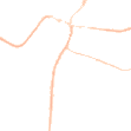 Night-time road noise heatmap for HR9 5AH