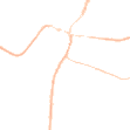 Night-time road noise heatmap for HR9 5AL