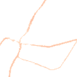 Night-time road noise heatmap for HR9 5GE