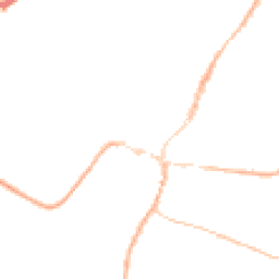Night-time road noise heatmap for HR9 5HF