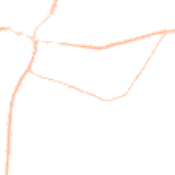 Night-time road noise heatmap for HR9 5NP