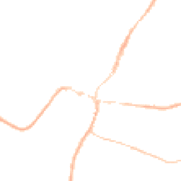 Night-time road noise heatmap for HR9 5NX