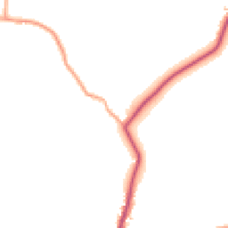 Daytime road noise heatmap for HR9 5QP