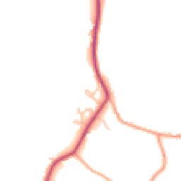Daytime road noise heatmap for HR9 5RX