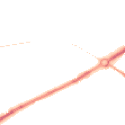 Night-time road noise heatmap for HR9 6AJ