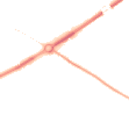 Night-time road noise heatmap for HR9 6AQ