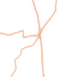 Daytime road noise heatmap for HR9 6BD