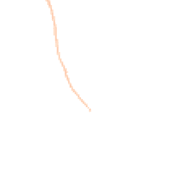 Night-time road noise heatmap for HR9 6BL