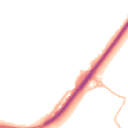 Night-time road noise heatmap for HR9 6DQ