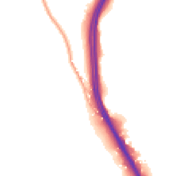 Daytime road noise heatmap for HR9 6HP