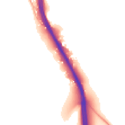 Daytime road noise heatmap for HR9 6HR