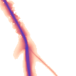 Daytime road noise heatmap for HR9 6HS