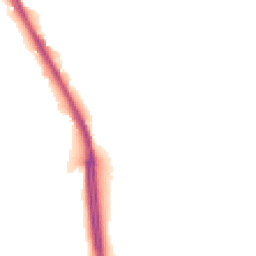 Night-time road noise heatmap for HR9 6HS