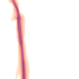 Night-time road noise heatmap for HR9 6HT