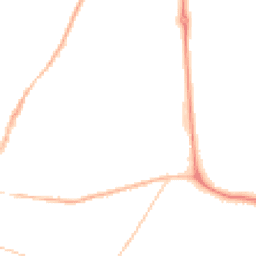 Night-time road noise heatmap for HR9 7BW