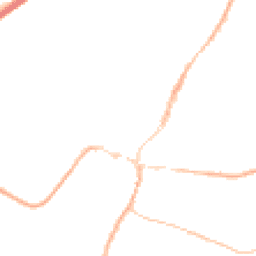 Night-time road noise heatmap for HR9 7DA