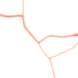 Night-time road noise heatmap for HR9 7GJ