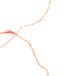 Night-time road noise heatmap for HR9 7GP