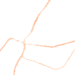 Night-time road noise heatmap for HR9 7GY