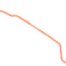 Night-time road noise heatmap for HR9 7HF