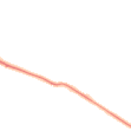 Night-time road noise heatmap for HR9 7NY