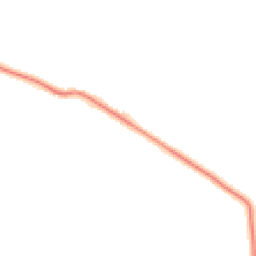 Night-time road noise heatmap for HR9 7PE