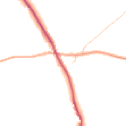 Daytime road noise heatmap for HR9 7PN