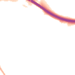 Night-time road noise heatmap for HR9 7SB
