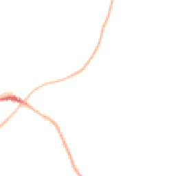 Night-time road noise heatmap for HR9 7WE