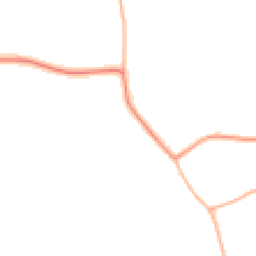 Night-time road noise heatmap for HR9 7WZ