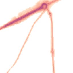 Night-time road noise heatmap for HR9 7XL