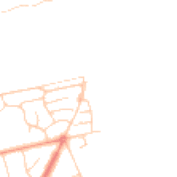 Daytime road noise heatmap for HU10 6BE