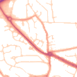 Daytime road noise heatmap for HU10 6BJ
