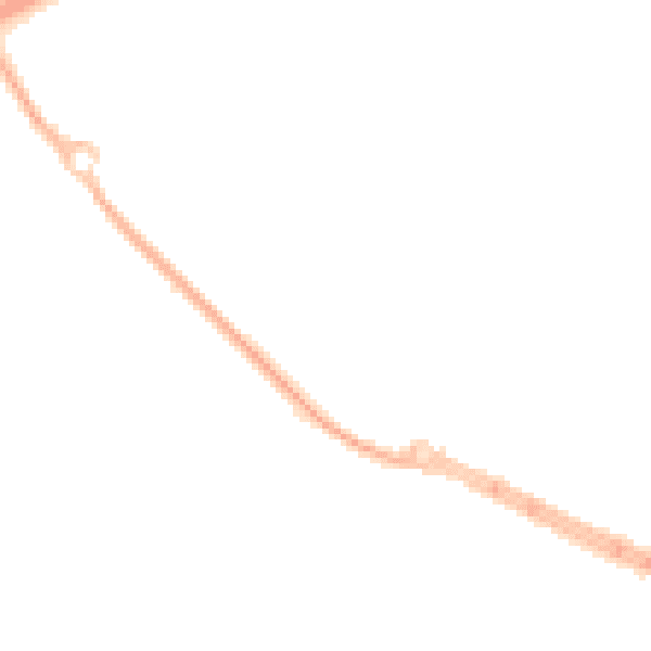 Night-time road noise heatmap for HU10 6BJ