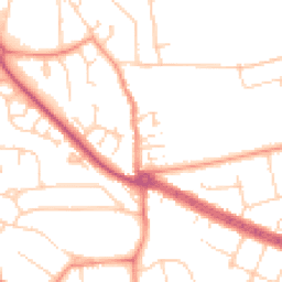 Daytime road noise heatmap for HU10 6BU