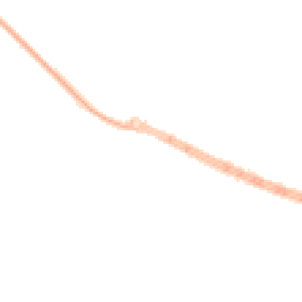 Night-time road noise heatmap for HU10 6BW