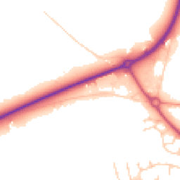 Daytime road noise heatmap for HU10 6DP
