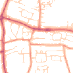 Daytime road noise heatmap for HU10 6EJ
