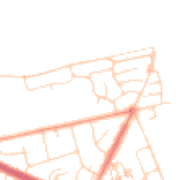 Daytime road noise heatmap for HU10 6HH