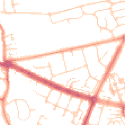 Daytime road noise heatmap for HU10 6JH