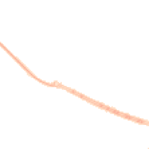 Night-time road noise heatmap for HU10 6JP