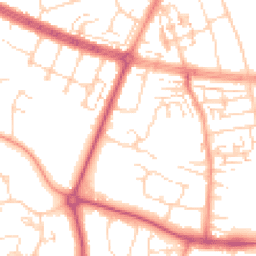 Daytime road noise heatmap for HU10 6LG